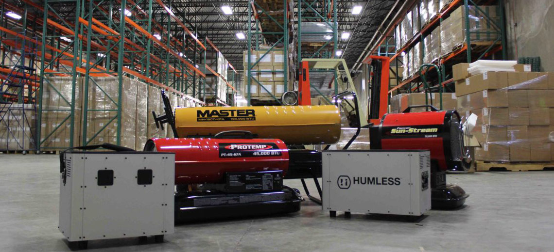 Field Test : Master Industrial Heater Powered By Humless